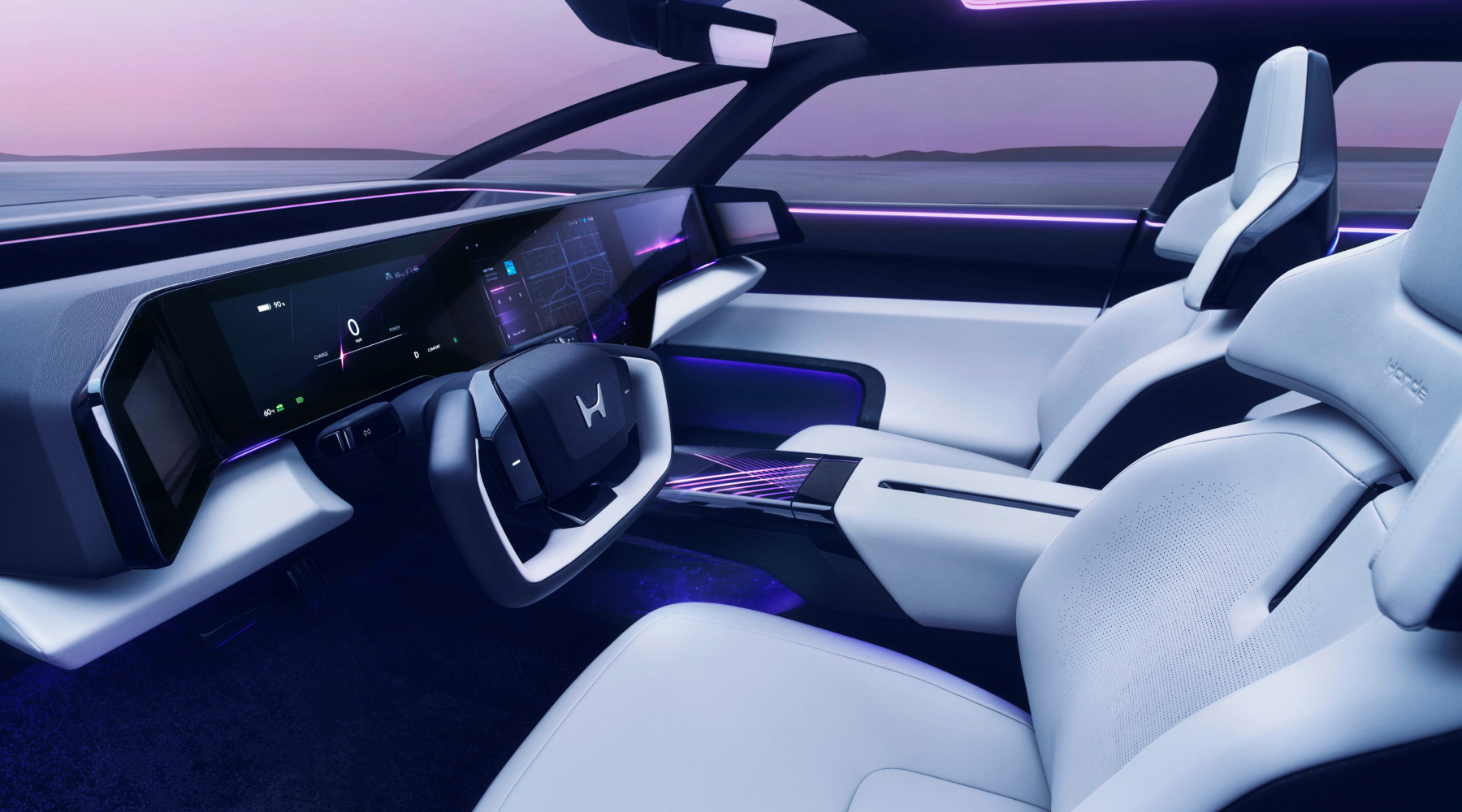 Honda 0 SUV interior